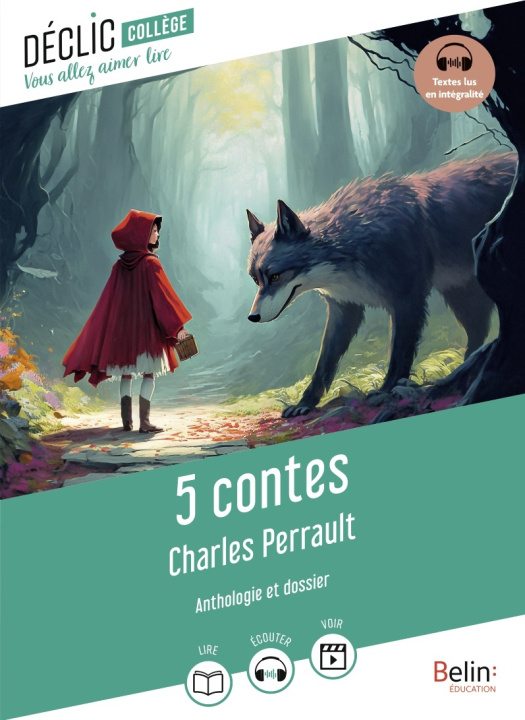 Kniha 5 contes Perrault