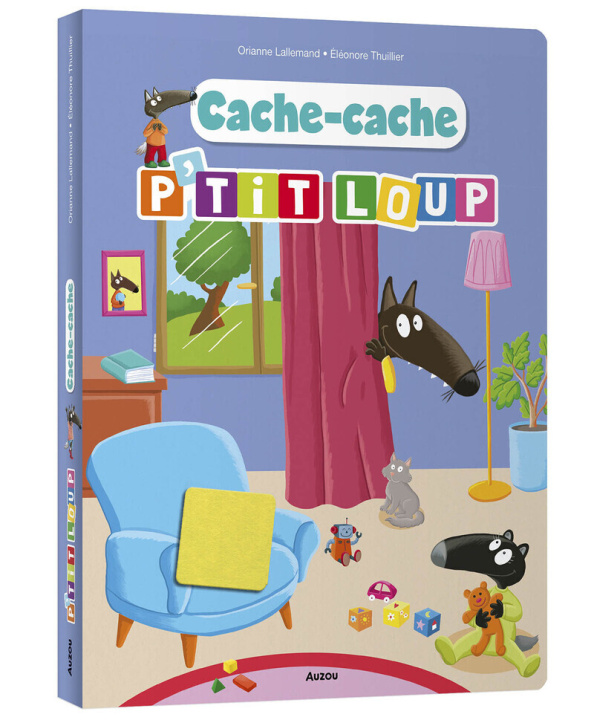 Kniha Cache-cache p'tit loup Orianne Lallemand