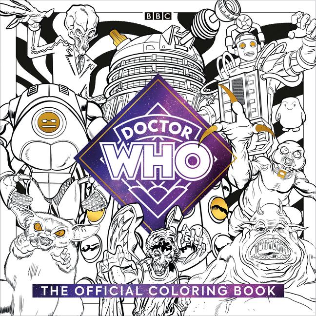 Book OFF DOCTOR WHO COLORING BK TEN SPEED