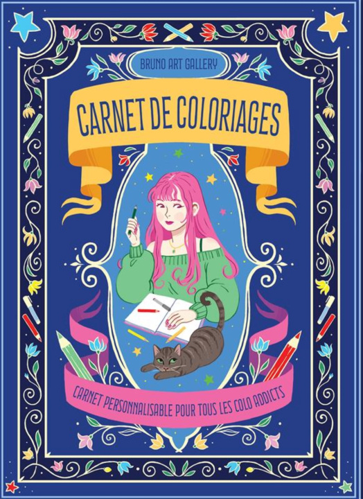 Книга Carnet de coloriages Bruno Viale