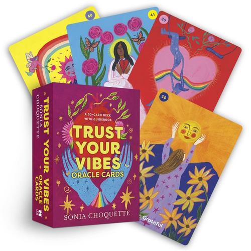 Tlačovina TRUST YOUR VIBES ORACLE CARDS CHOQUETTE SONIA