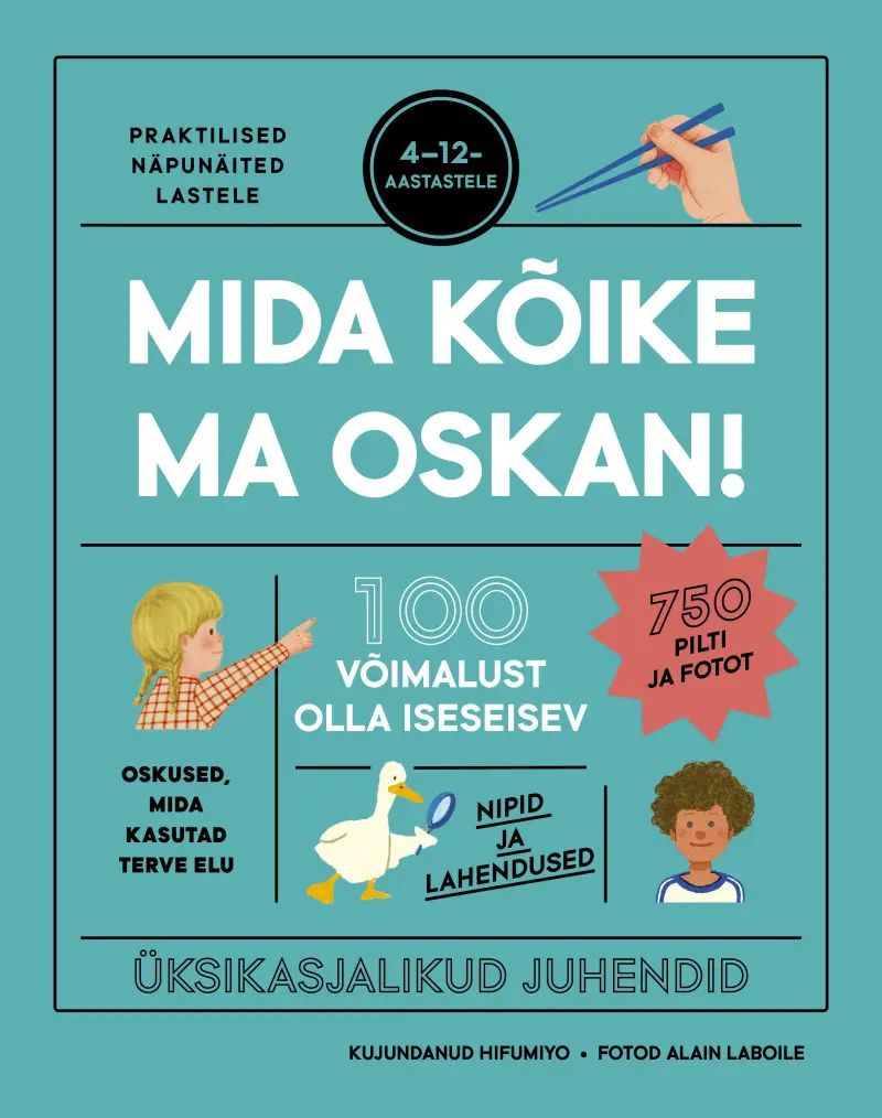 Kniha Mida kõike ma oskan! Alain Laboile