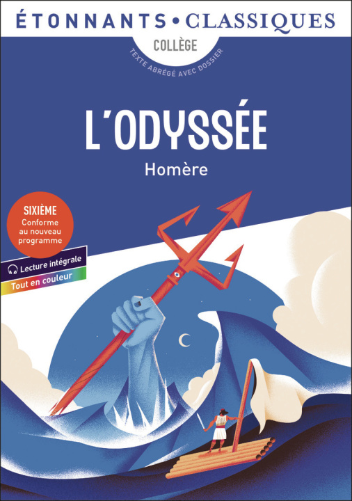 Kniha L'Odyssée Homère