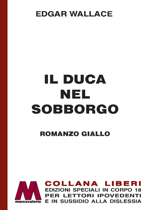 Kniha duca nel sobborgo Edgar Wallace