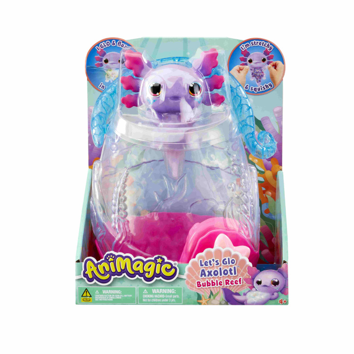 Carte Animagic Let's Glo Axolotl Bubble Reef 