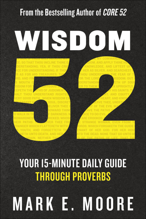 Kniha Wisdom 52 MOORE MARK E