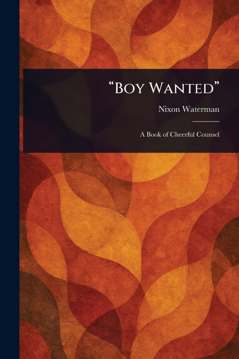 Kniha "Boy Wanted" 