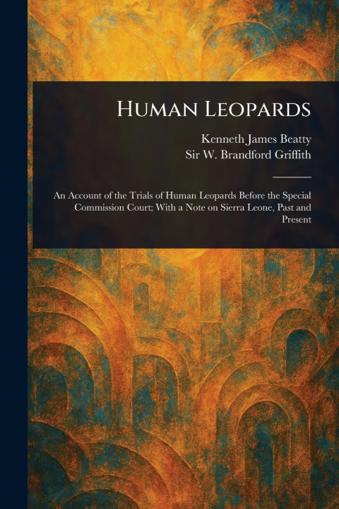 Kniha Human Leopards W Brandford (William Brand Griffith