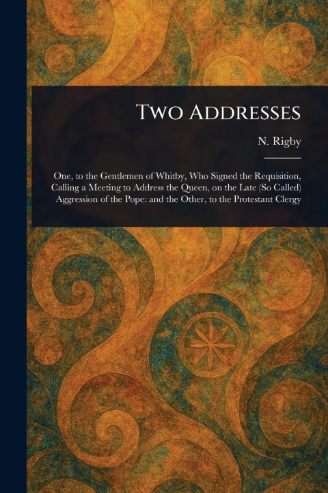 Kniha Two Addresses 