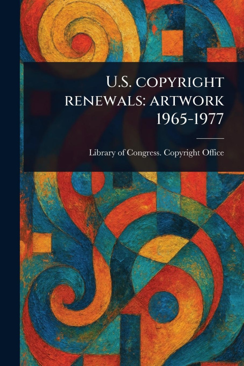 Kniha U.S. Copyright Renewals 
