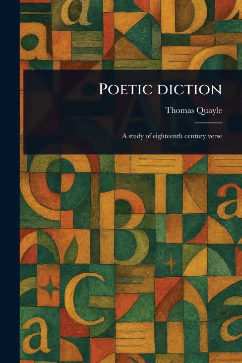 Kniha Poetic Diction 