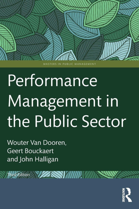 Libro Performance Management in the Public Sector John Halligan