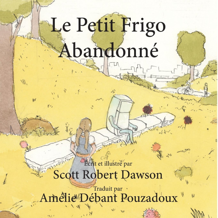 Boek Le Petit Frigo Abandonné Amélie Débant Pouzadoux