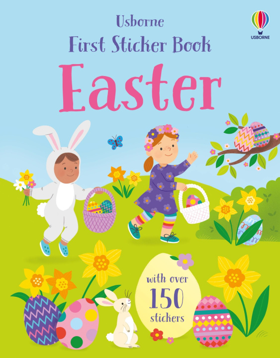 Kniha First Sticker Book Easter Abigail Hall
