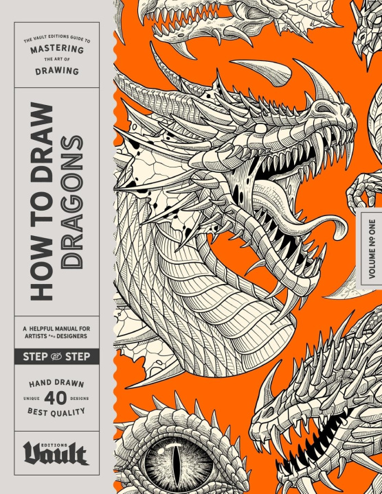 Knjiga How to Draw Dragons 