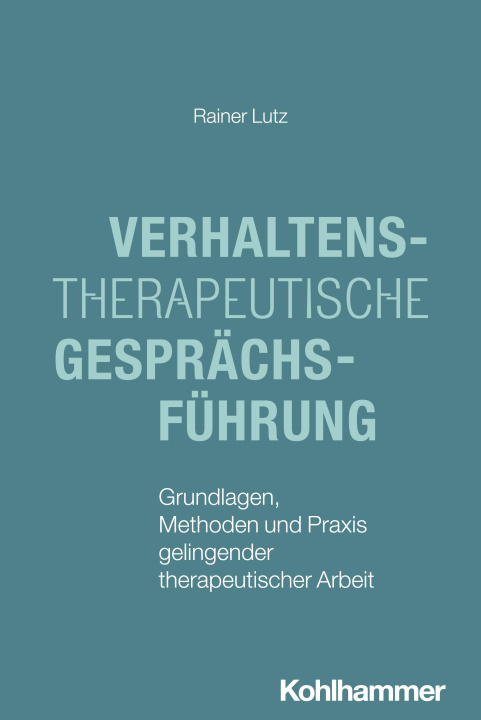 Livro Verhaltenstherapeutische Gesprächsführung Rainer Lutz
