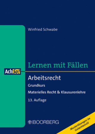 Boek Arbeitsrecht Winfried Schwabe