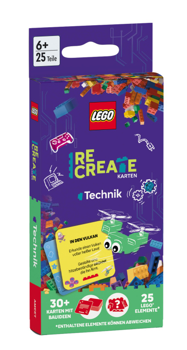 Kniha LEGO® - ReCreate Karten - Technik 