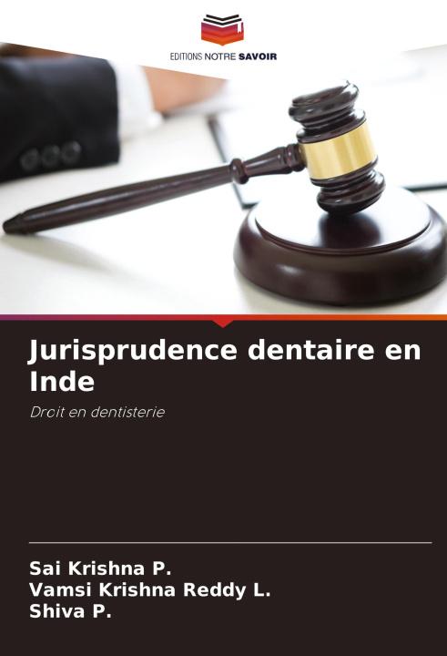 Kniha Jurisprudence dentaire en Inde Vamsi Krishna Reddy L.