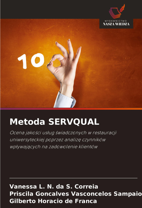 Kniha Metoda SERVQUAL Priscila Goncalves Vasconcelos Sampaio