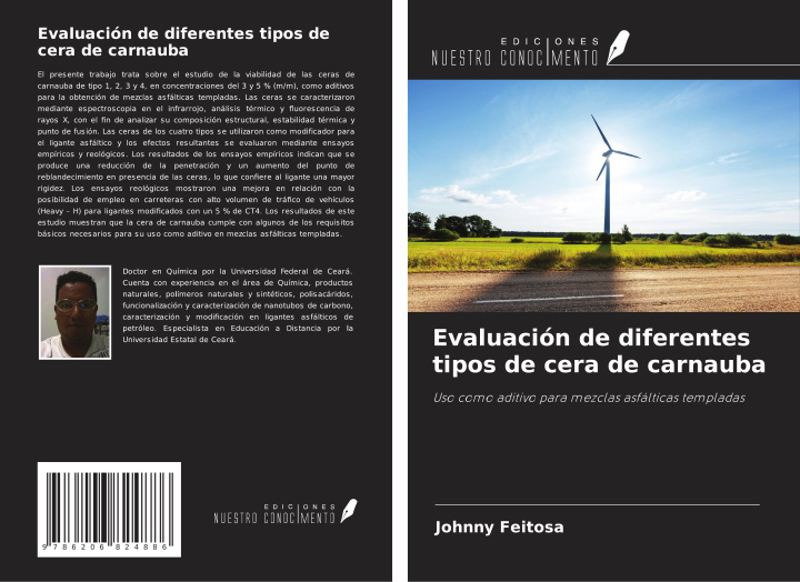 Kniha Evaluación de diferentes tipos de cera de carnauba 