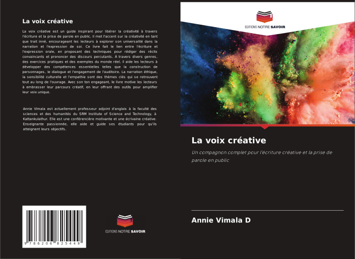 Kniha La voix créative Annie Vimala D