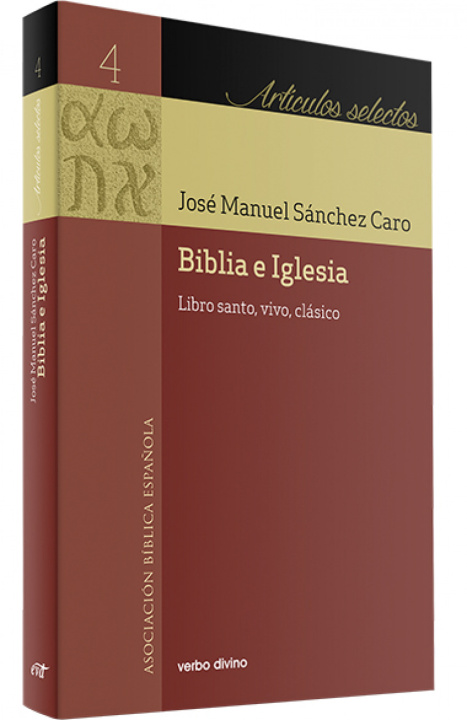 Kniha Biblia e Iglesia José Manuel Sánchez Caro