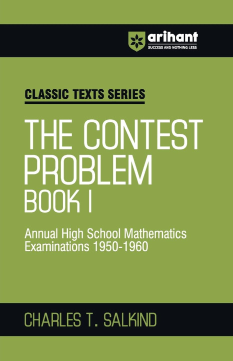 Kniha Contest Problems Mathematics CHARLES T. SALKIND