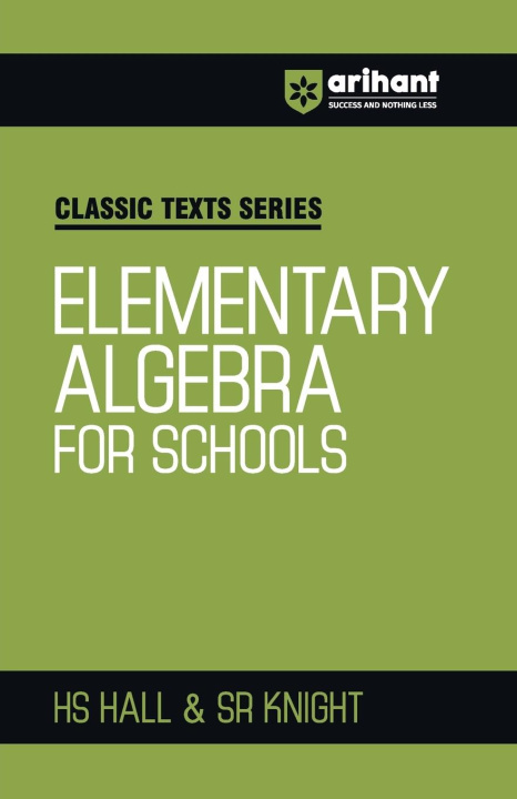 Carte Elementry Algebra for School Knight