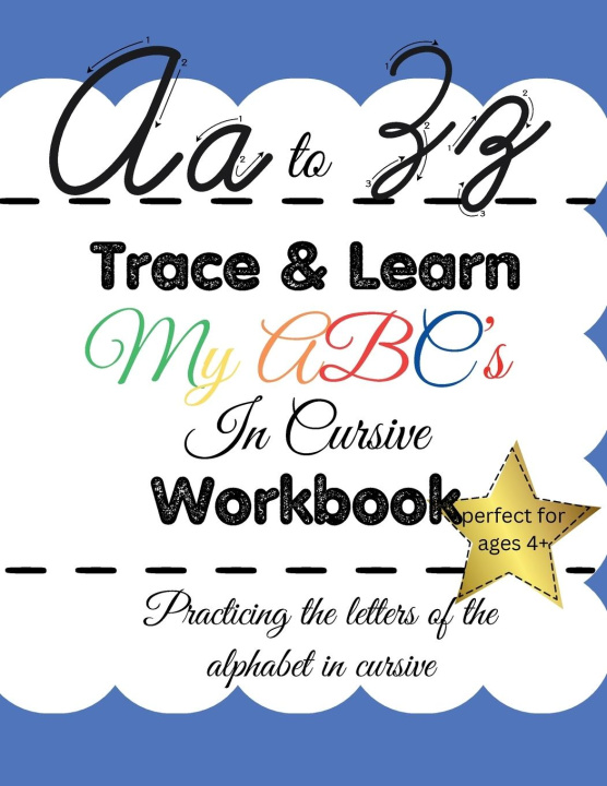 Kniha Trace & Learn My ABC's In Cursive Workbook 