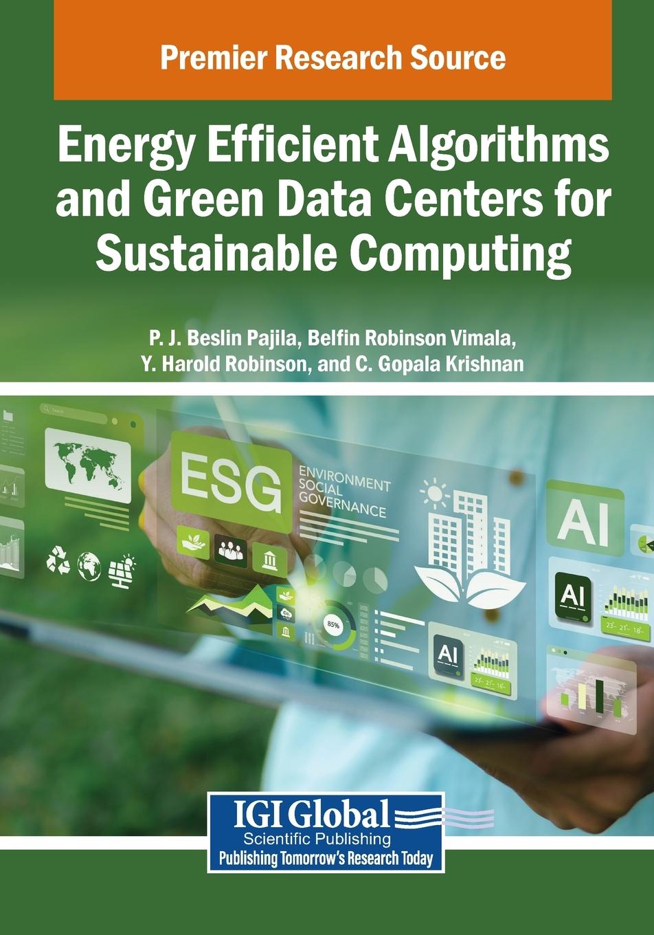 Kniha Energy Efficient Algorithms and Green Data Centers for Sustainable Computing Belfin Robinson Vimala