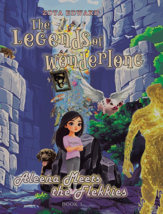 Kniha The Legends of Wonderlong Aleena Meets the Flekkies Zoya Edward