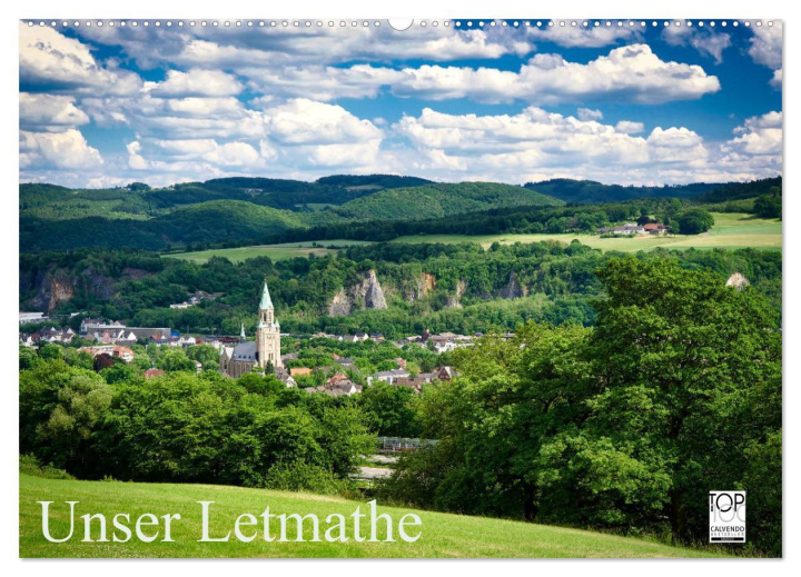 Календар/тефтер Unser Letmathe (Wandkalender 2026 DIN A2 quer), CALVENDO Monatskalender Calvendo