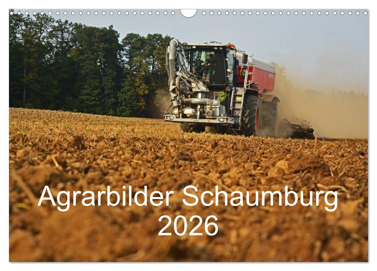 Kalendár/Diár Agrarbilder Schaumburg 2026 (Wandkalender 2026 DIN A3 quer), CALVENDO Monatskalender Calvendo