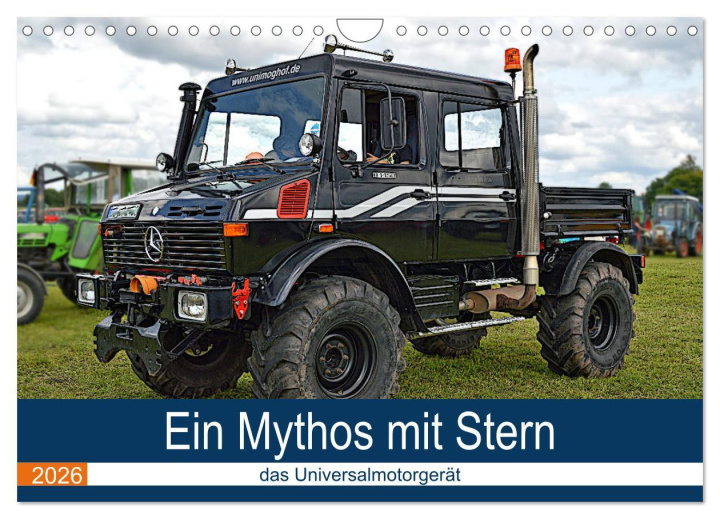 Календар/тефтер Ein Mythos mit Stern - das Universalmotorgerät (Wandkalender 2026 DIN A4 quer), CALVENDO Monatskalender Calvendo
