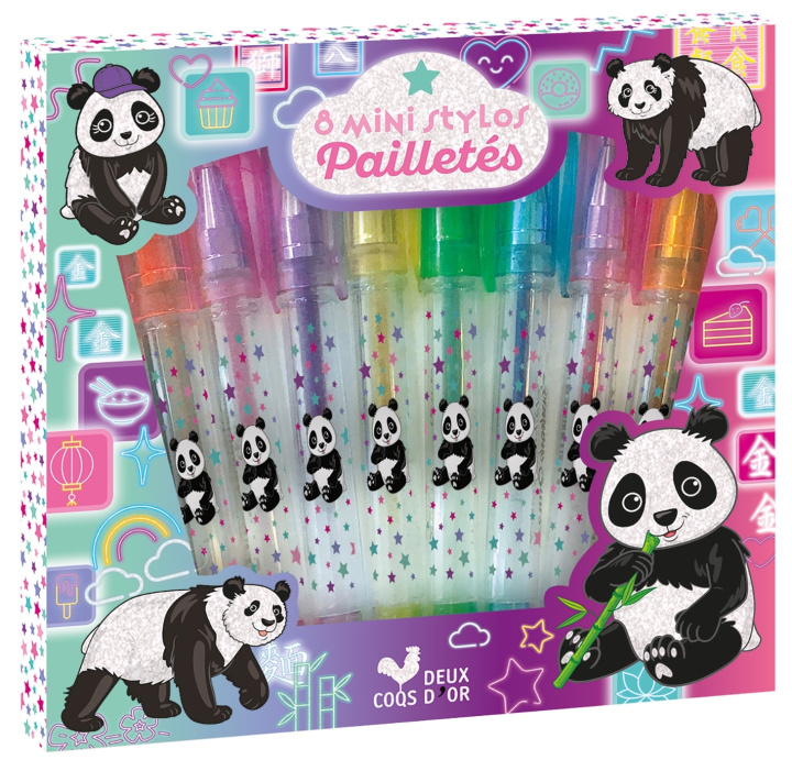 Kniha Mini stylos pailletés 