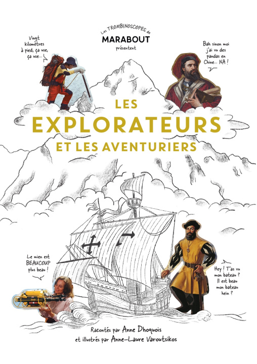 Kniha Les grands explorateurs Anne Dhoquois