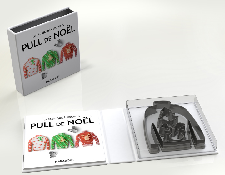 Kniha La fabrique à biscuits - Pulls de Noël 