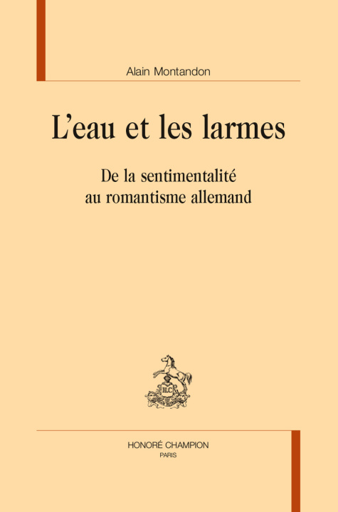 Kniha L’eau et les larmes Montandon