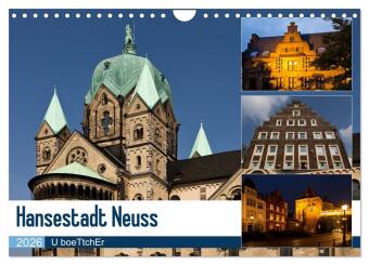 Kalendář/Diář Hansestadt Neuss (Wandkalender 2026 DIN A4 quer), CALVENDO Monatskalender Calvendo