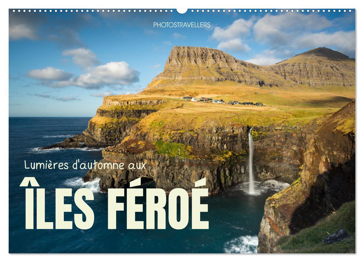 Календар/тефтер Lumières d'automne aux îles Féroé (Calendrier mural 2026 DIN A2 vertical), CALVENDO calendrier mensuel Calvendo