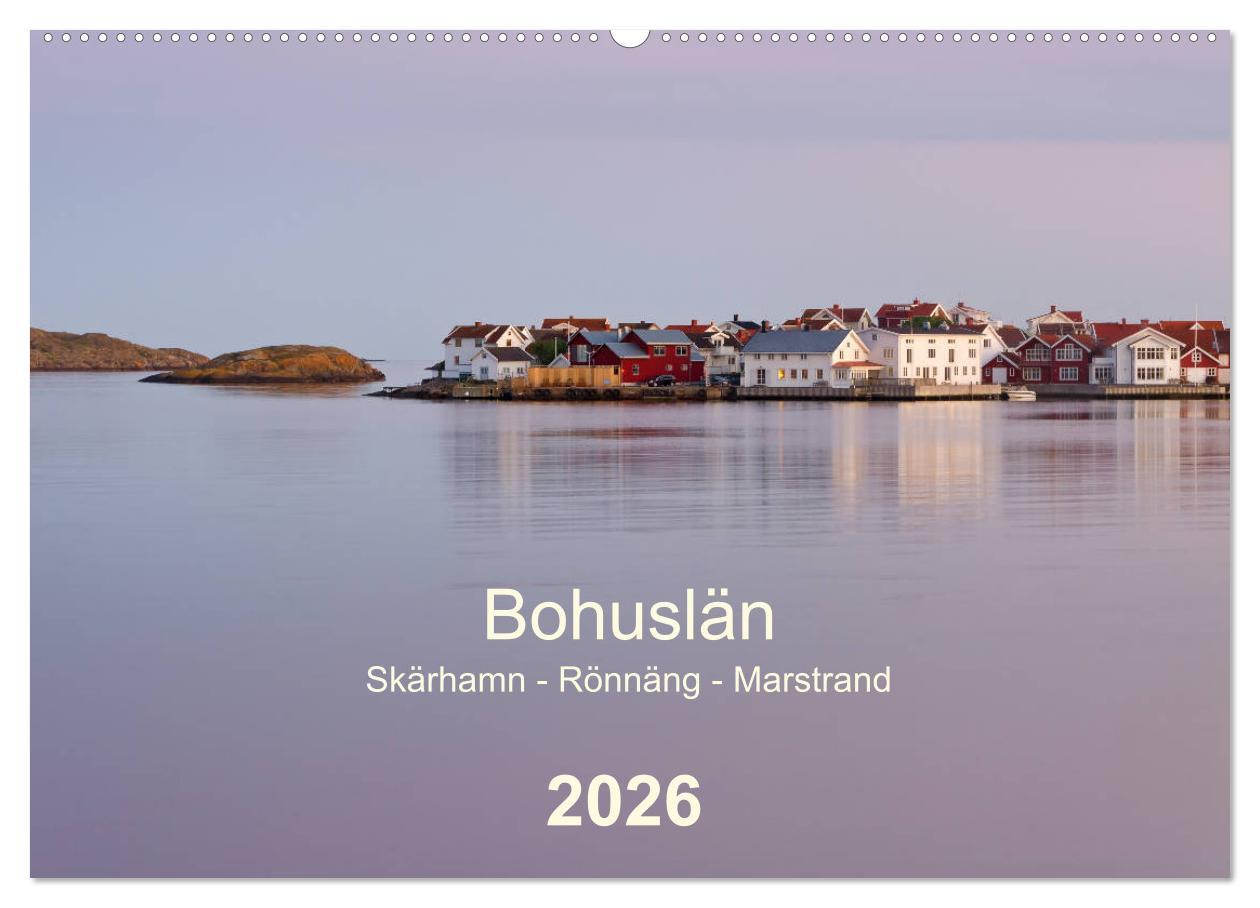 Kalendár/Diár Bohuslän. Skärhamn - Rönnäng - Marstrand (Wandkalender 2026 DIN A2 quer), CALVENDO Monatskalender Calvendo