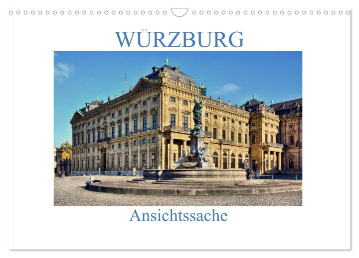 Kalendář/Diář Würzburg - Ansichtssache (Wandkalender 2026 DIN A3 quer), CALVENDO Monatskalender Calvendo
