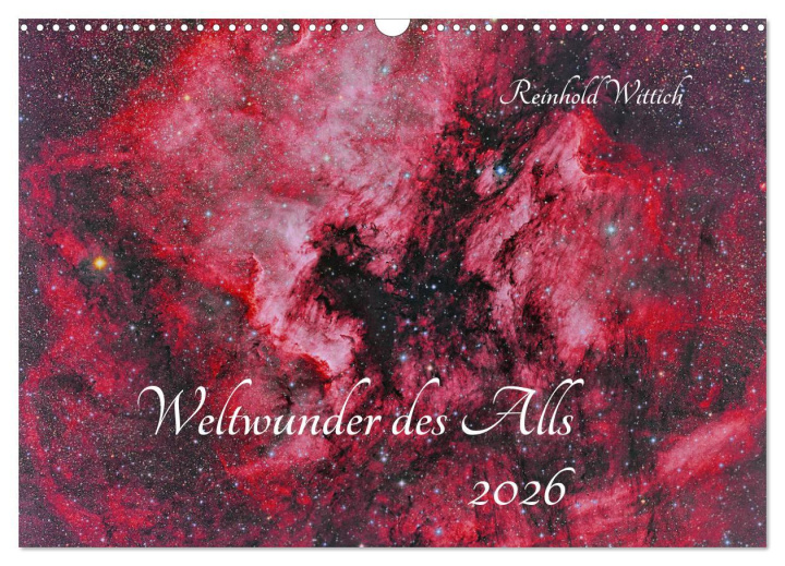 Kalendář/Diář Weltwunder des Alls (Wandkalender 2026 DIN A3 quer), CALVENDO Monatskalender Calvendo