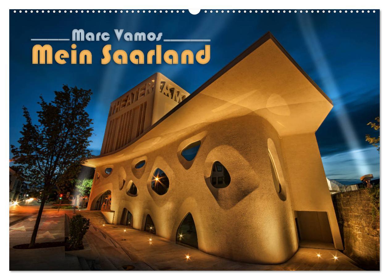 Kalendár/Diár Marc Vamos - Mein Saarland (Wandkalender 2026 DIN A2 quer), CALVENDO Monatskalender Calvendo