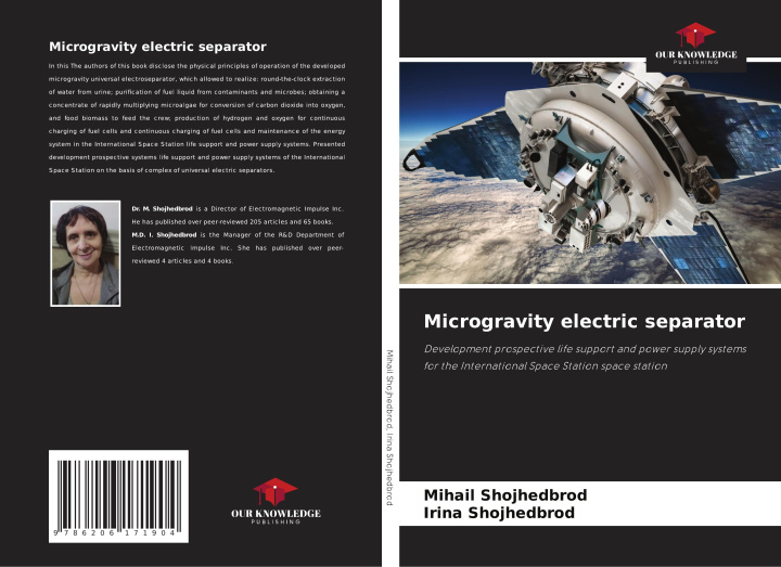 Kniha Microgravity electric separator Mihail Shojhedbrod