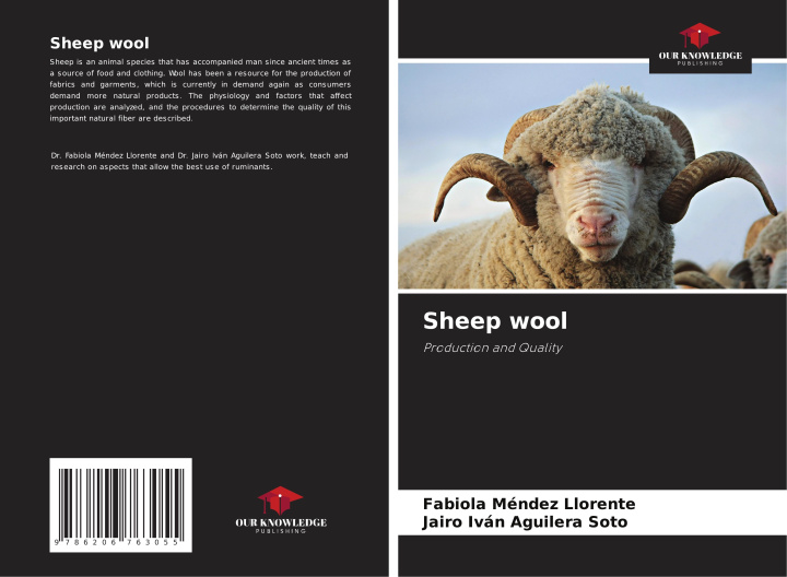Book Sheep wool Fabiola Méndez Llorente