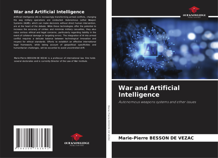 Kniha War and Artificial Intelligence Marie-Pierre BESSON DE VEZAC