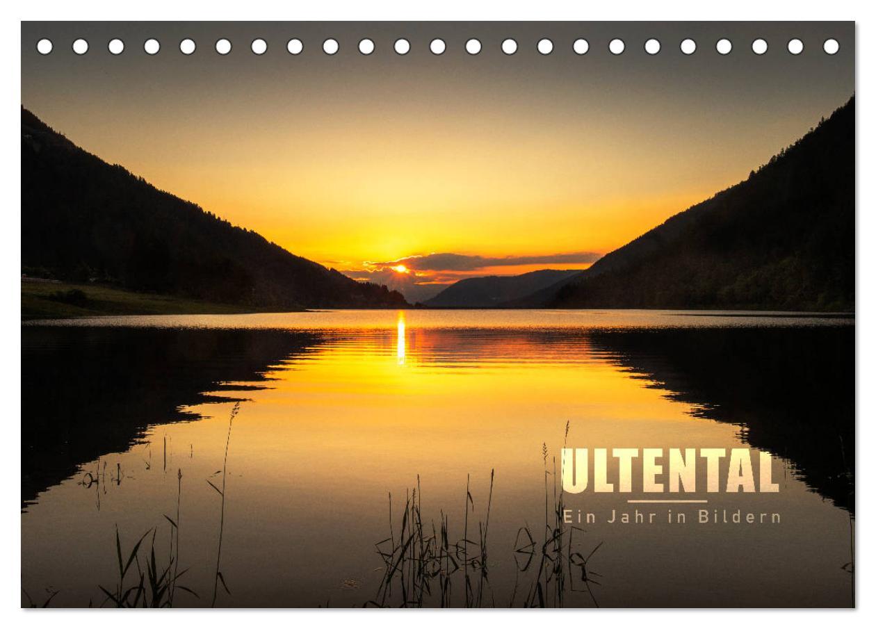 Kalendár/Diár Ultental - Ein Jahr in Bildern (Tischkalender 2026 DIN A5 quer), CALVENDO Monatskalender Calvendo