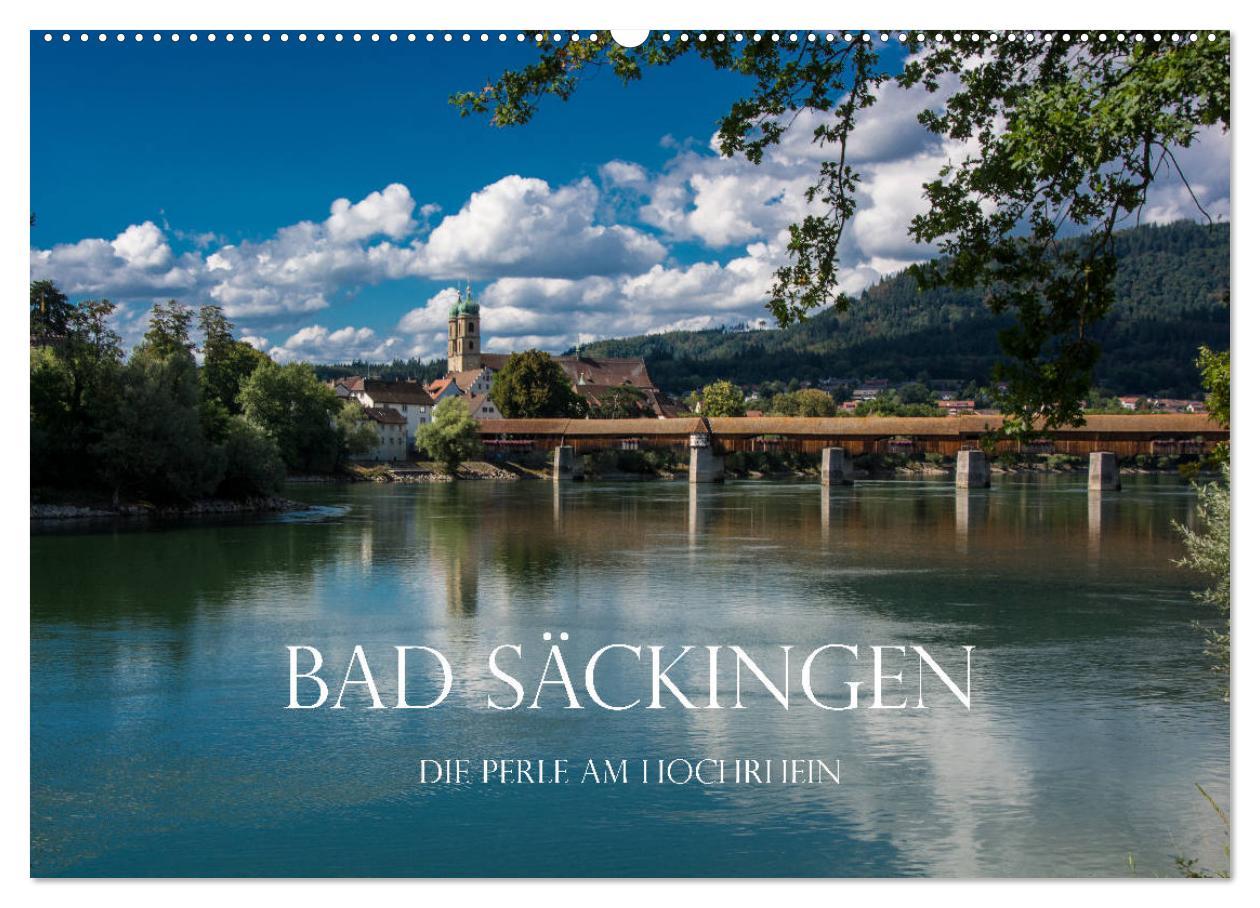 Kalendár/Diár Bad Säckingen - Die Perle am Hochrhein (Wandkalender 2026 DIN A2 quer), CALVENDO Monatskalender Calvendo
